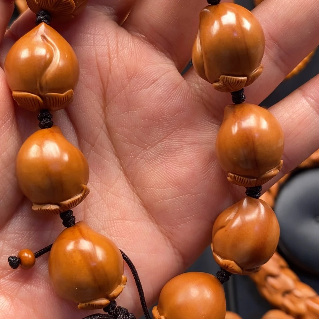 橄榄核手串/手链寿桃1.8