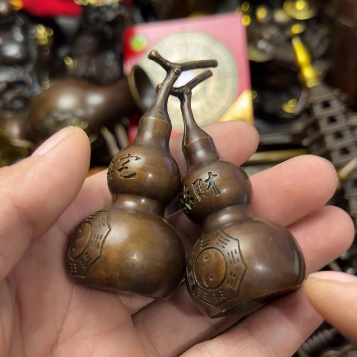 顺顺利利，铜器摆件