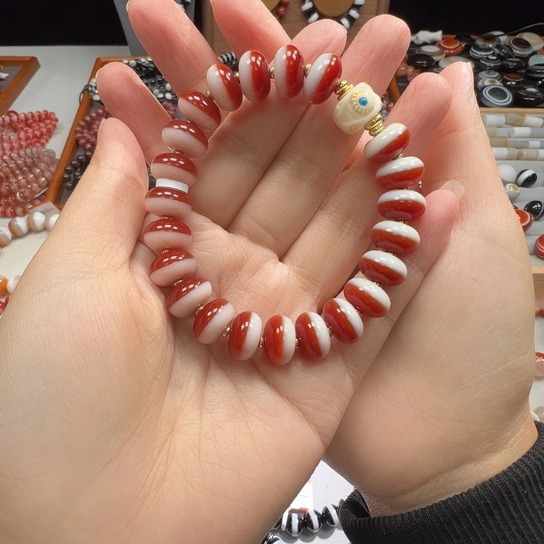 玛瑙/玉髓合金手串