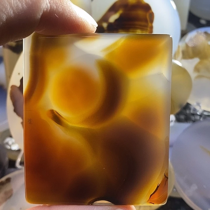 未镶嵌颈饰玛瑙/玉髓天**着