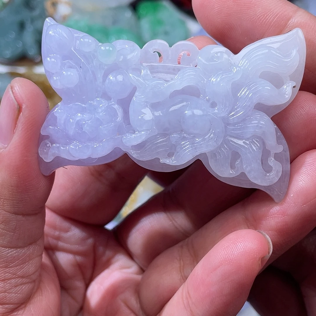 翡翠未镶嵌颈饰翡玉缘翡翠