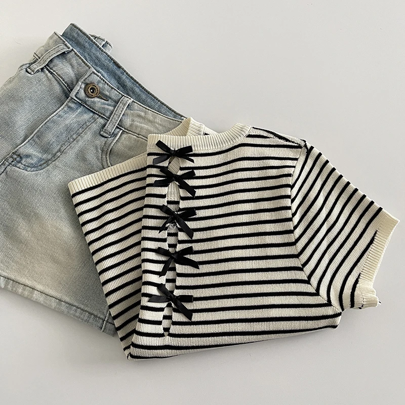 （1号链接）2025夏季新款气质小个子薄款针织衫