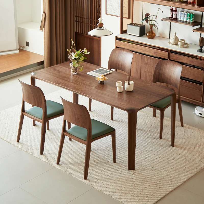 北美黑胡桃木餐桌