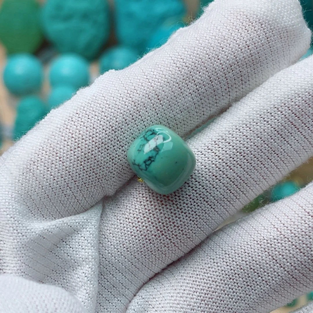 未镶嵌绿松石珠宝奇石C***N