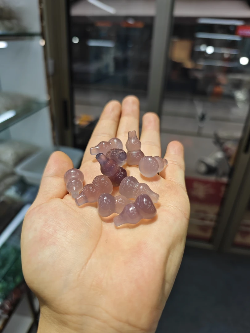 高冰玛瑙葫芦吊坠多样性发货拍一发一