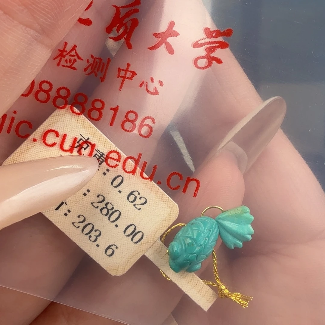 s****绿松石未镶嵌珠宝奇石