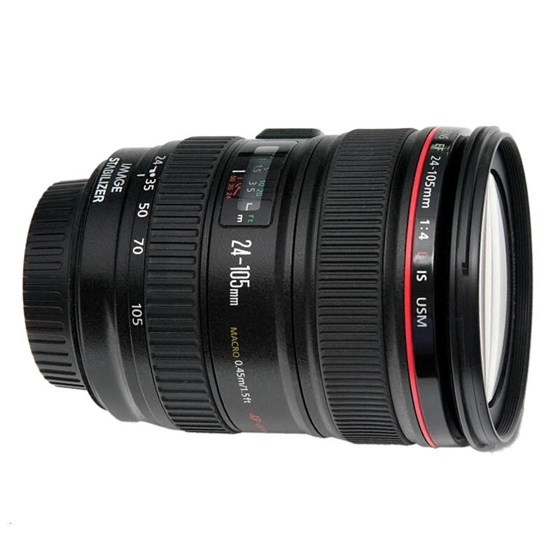 99新 Canon/佳能 全画幅风景人像单反红圈镜头EF24 - 105mm/F4
