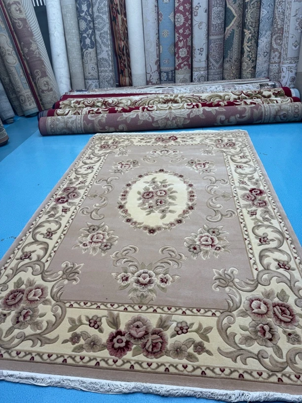 微瑕欧式复古新西兰羊毛客厅沙发茶几地毯新中式卧室阳台书房加厚