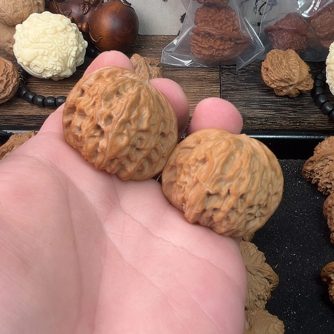 文玩核桃把件歪磨41尺