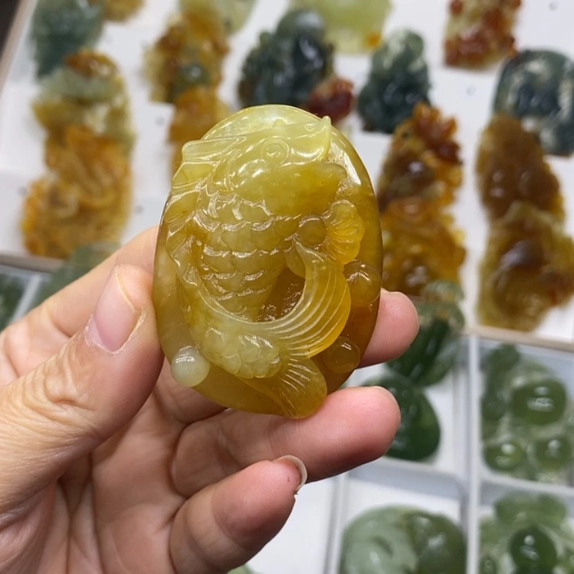 【闪购商品】未镶嵌蛇纹石玉颈饰