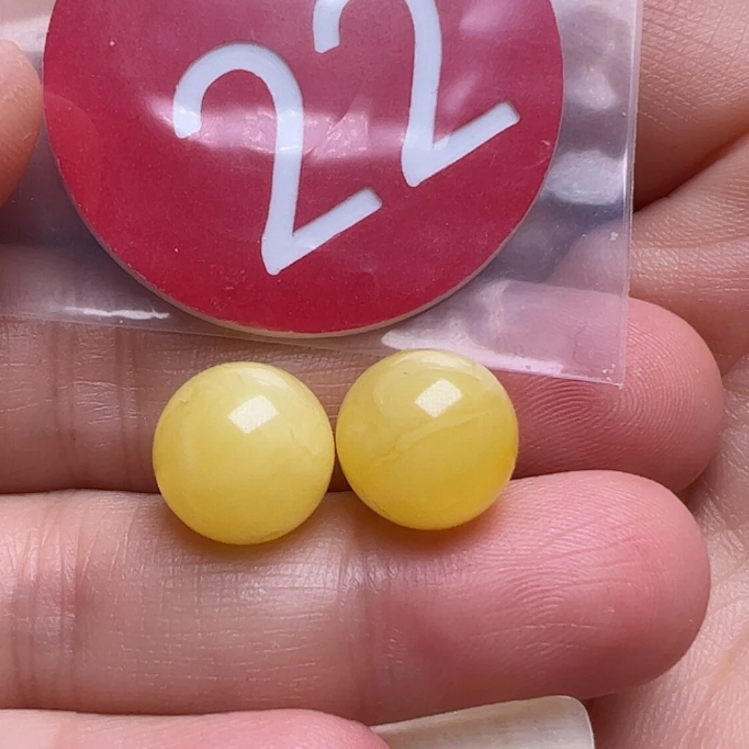 蜜蜡未镶嵌珠宝奇石11m m