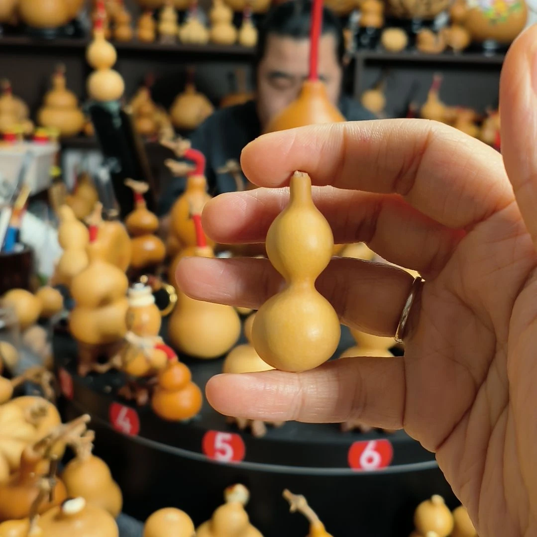 兔***兔葫芦福禄双全手把件