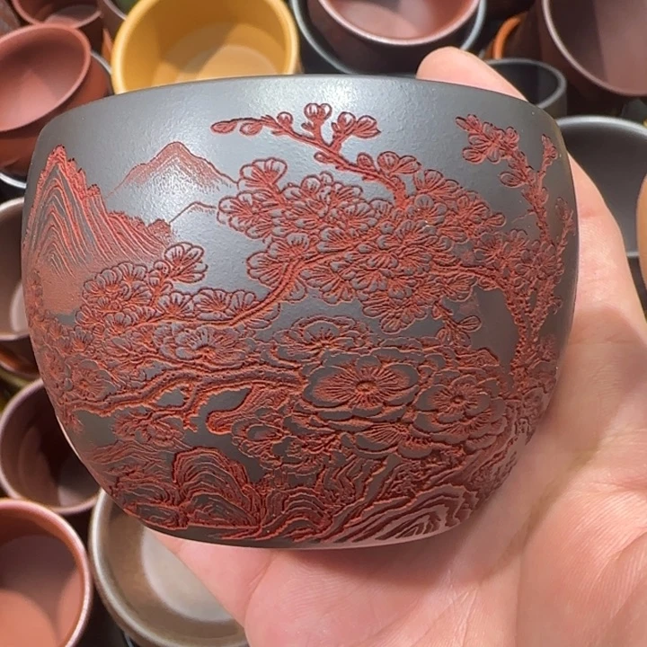 茶杯紫砂全手工制作工艺