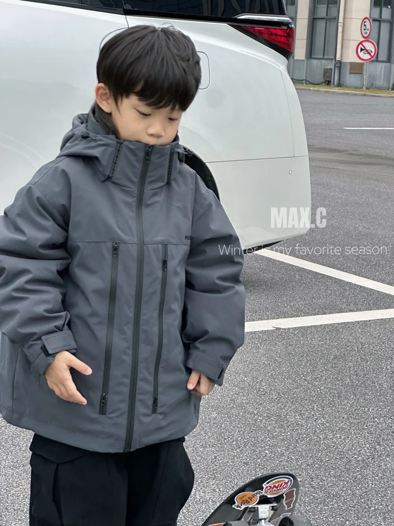 【高端童装】唛池  5057 真两件外套0097