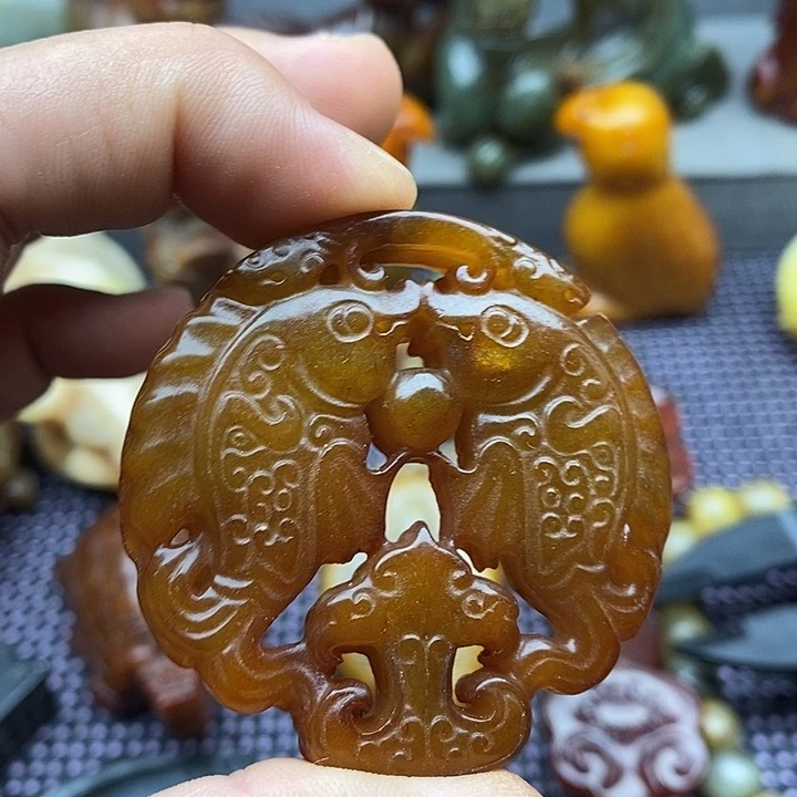 未镶嵌蛇纹石玉颈饰