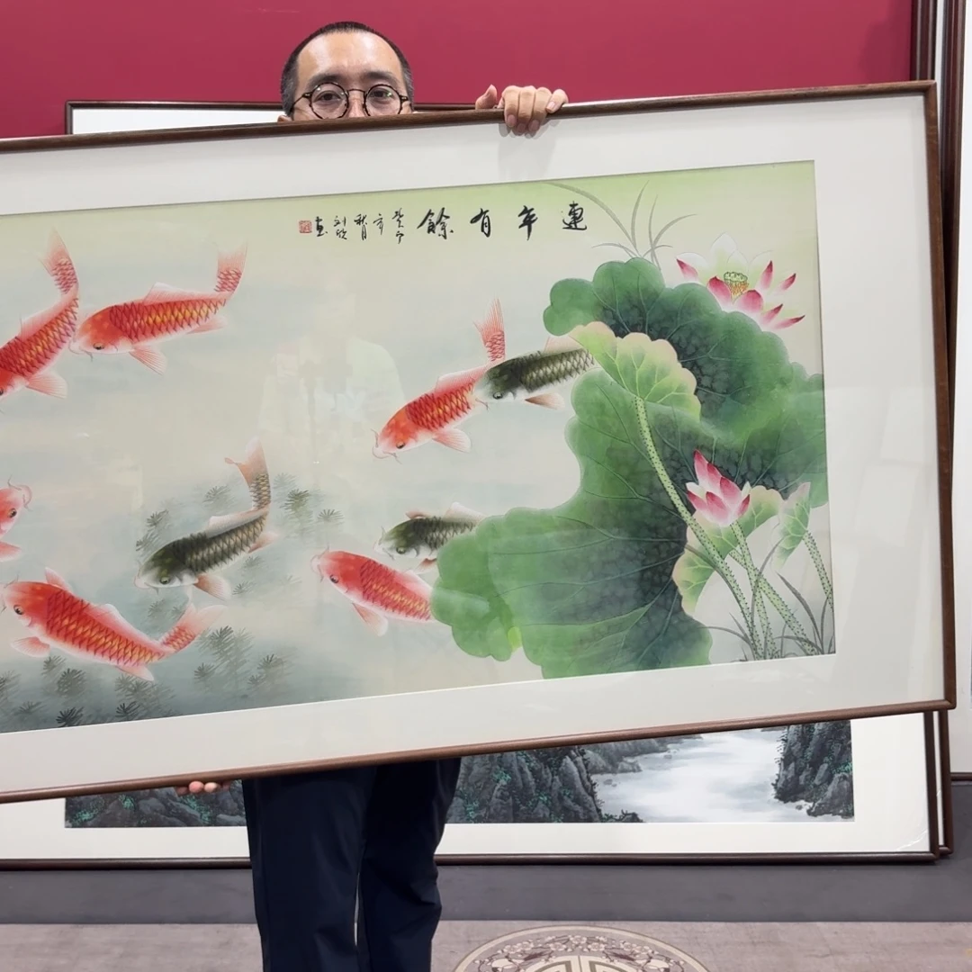 国画带框160/80尺寸