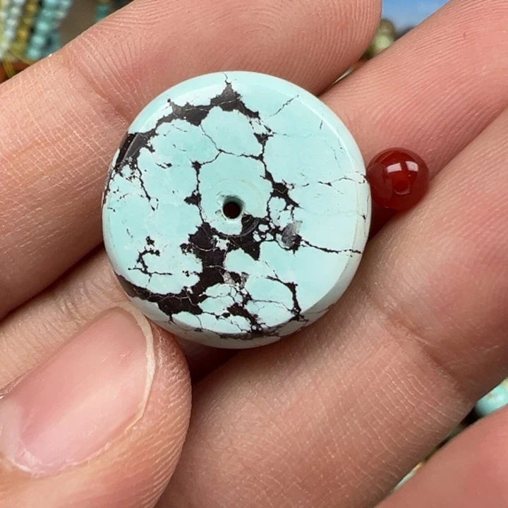 南红玛瑙未镶嵌配饰18.7