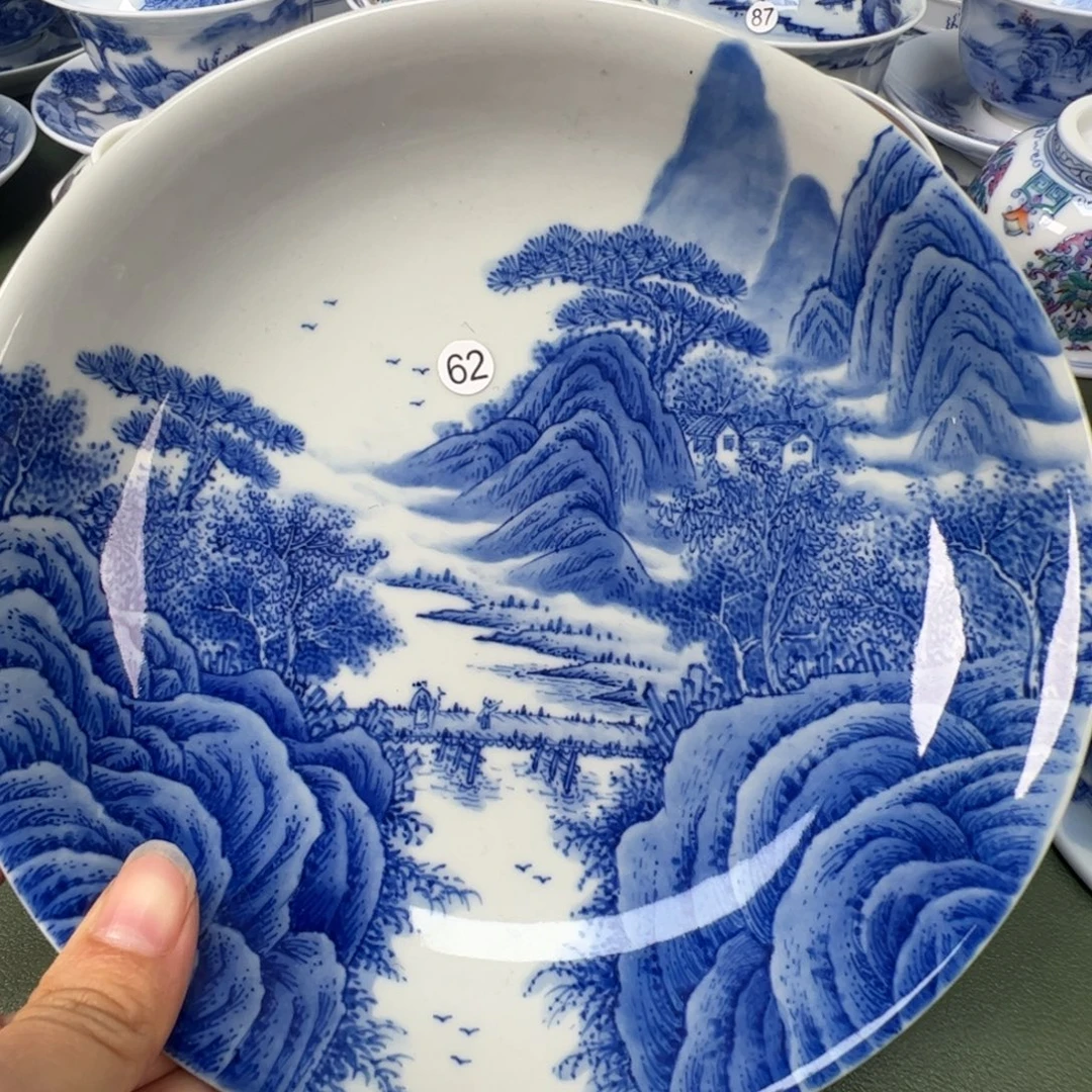 陶瓷景德镇纯手工纯手绘茶具木木62