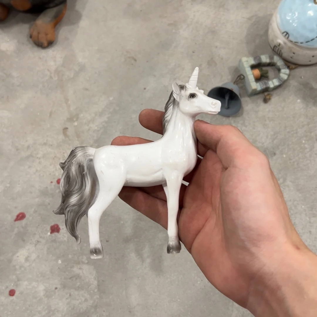 不***海瓷片工艺品默认瑕疵 轻微染色 不退不换