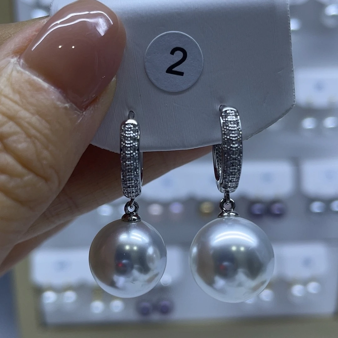 耳饰未镶嵌淡水珍珠