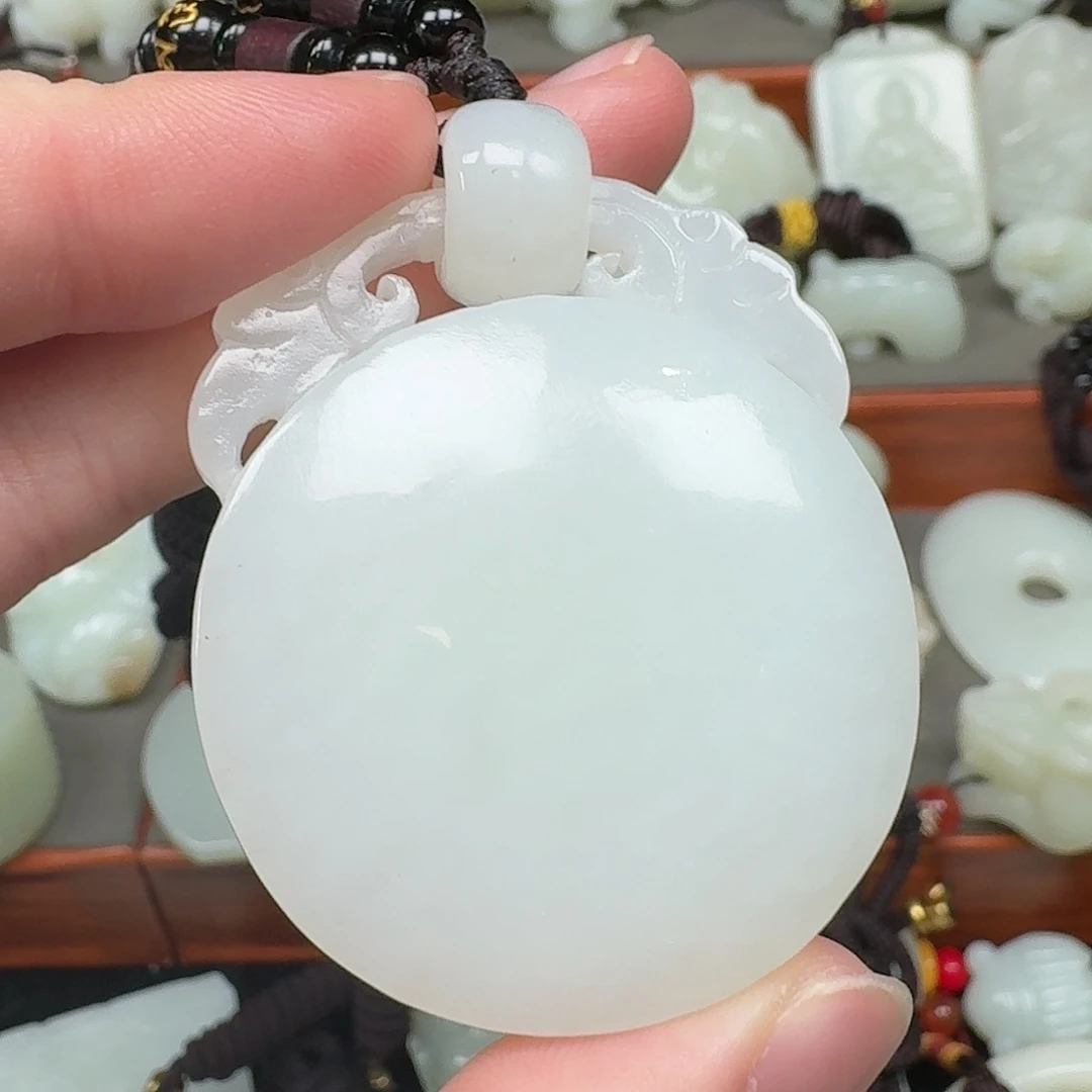 和田玉未镶嵌摆件