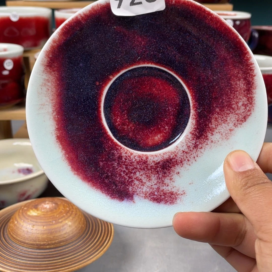 瓷片纯手工制作……微微瑕