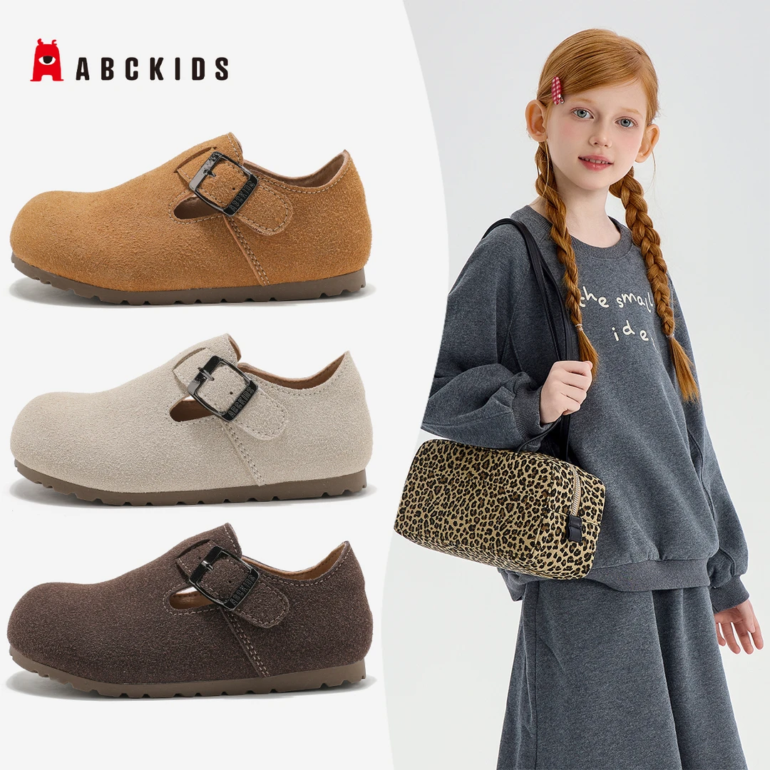 ABCkids软木勃肯鞋2025春季新款韩版潮流女童运动鞋SY513603062AX