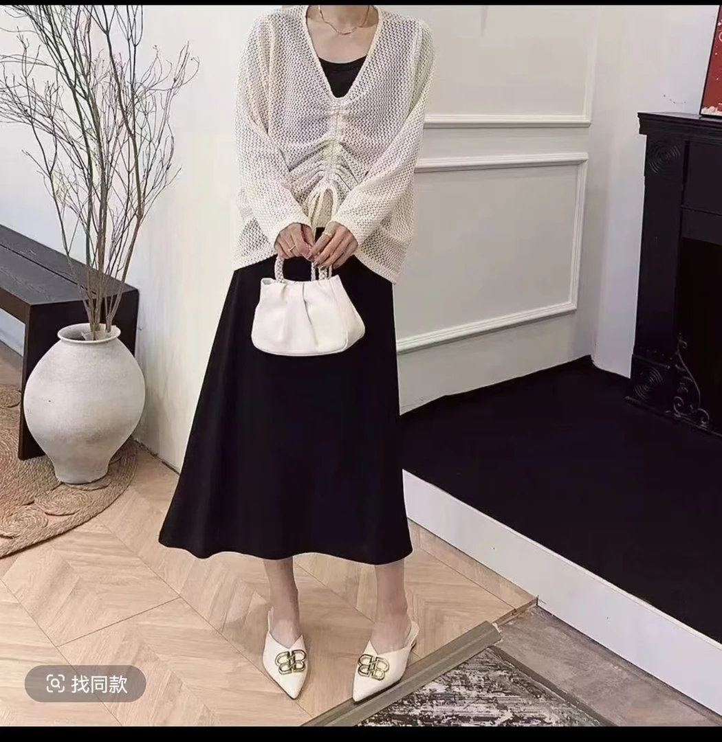 5952抽绳外搭两件套