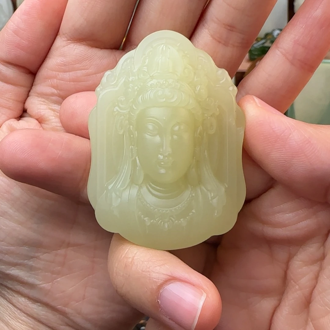 定制和田玉请****…观音