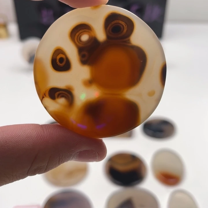 玛瑙/玉髓未镶嵌吊坠(不含链)