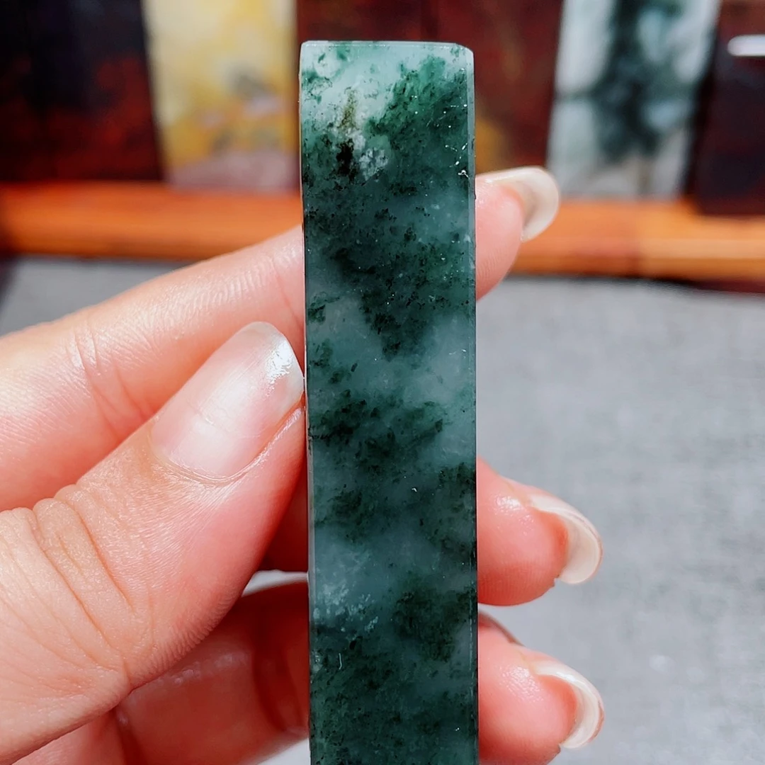 【闪购商品】玉桂林鸡血玉印章素章