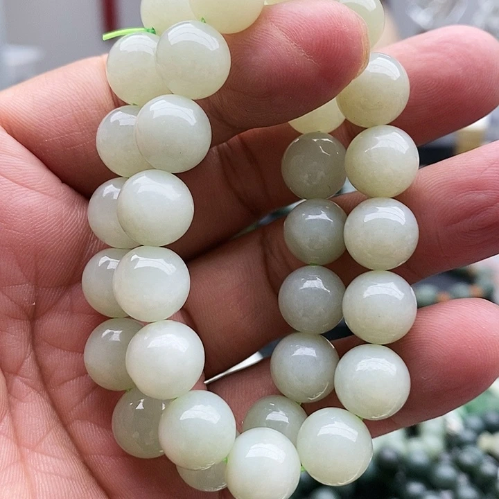 【闪购商品】手链未镶嵌和田玉12晴水