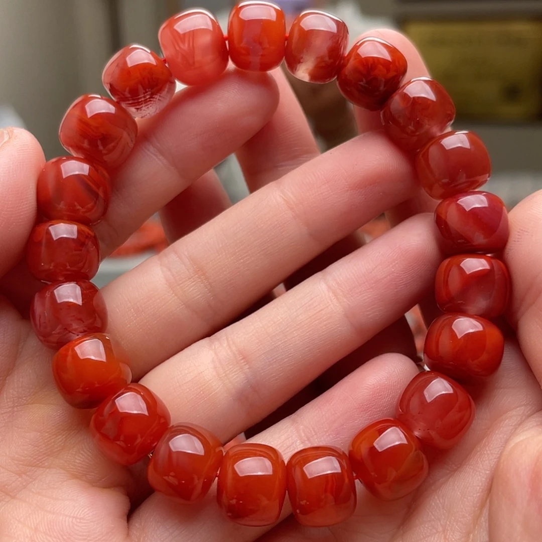 未镶嵌手链南红玛瑙