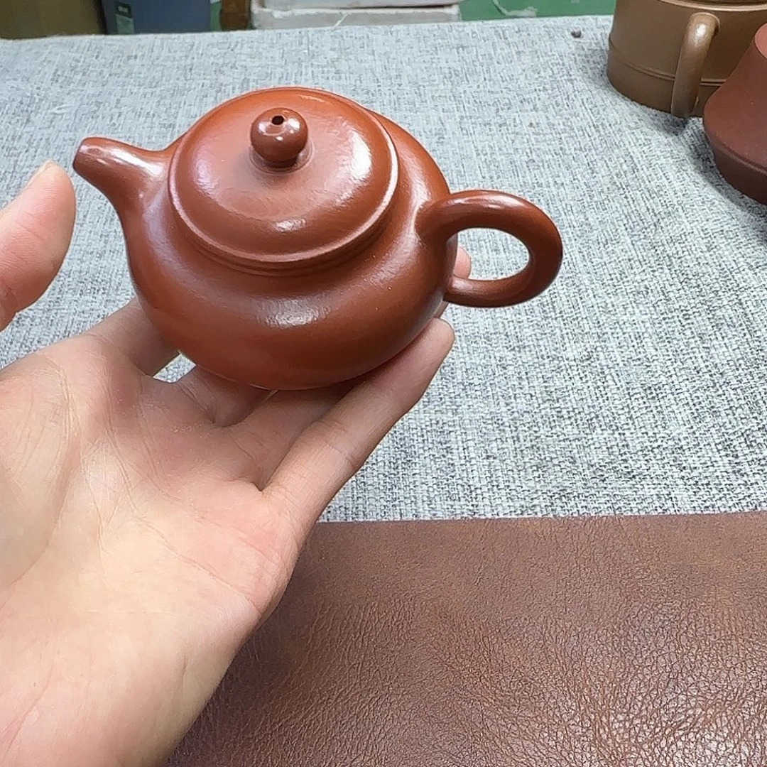 茶壶紫砂民间手艺人全手制作