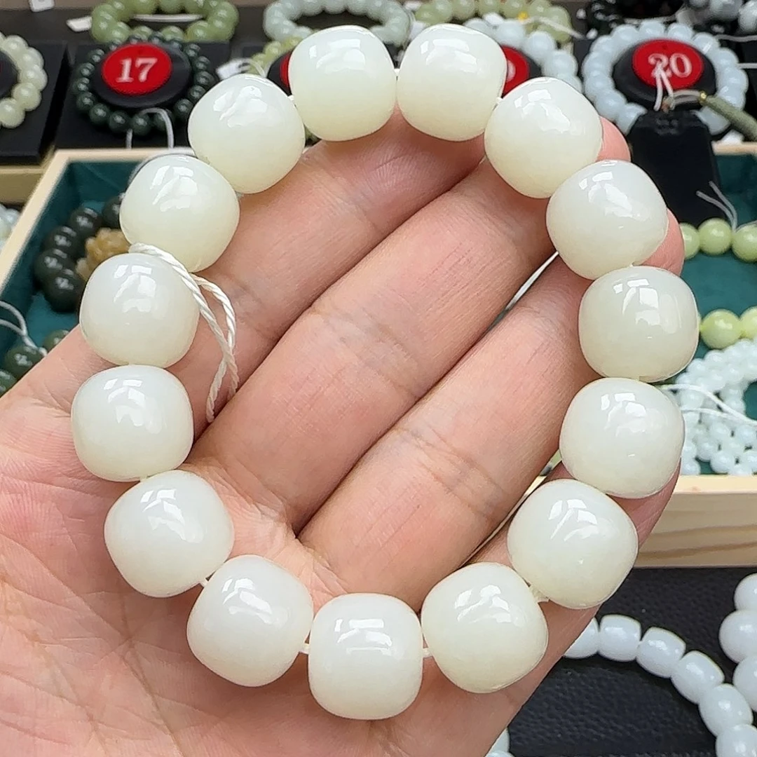 未镶嵌手链和田玉15