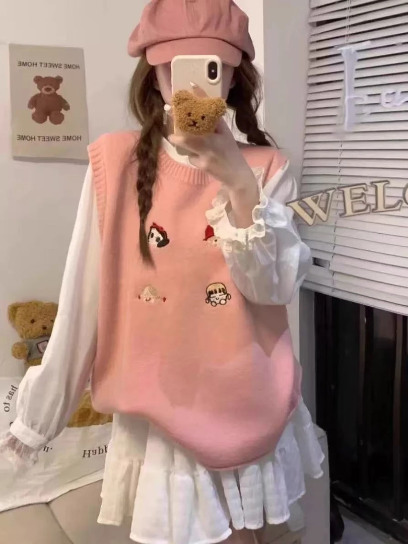 653MJ-潮童时尚针织马甲