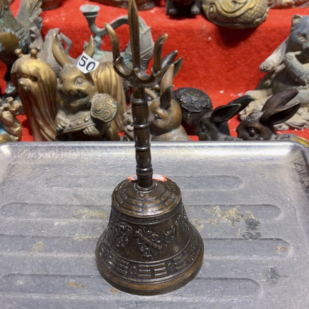 咿***笑工艺品黄铜摆件工艺品