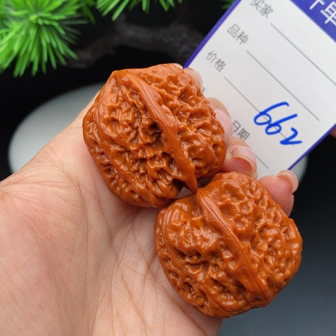 文玩核桃把件35将军662