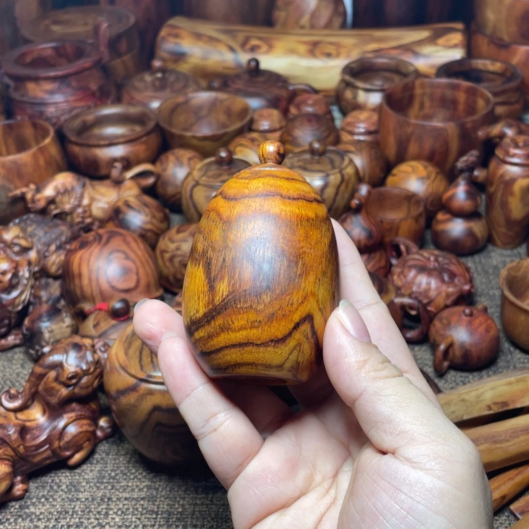 A***A黄花梨/降香黄檀品香罐