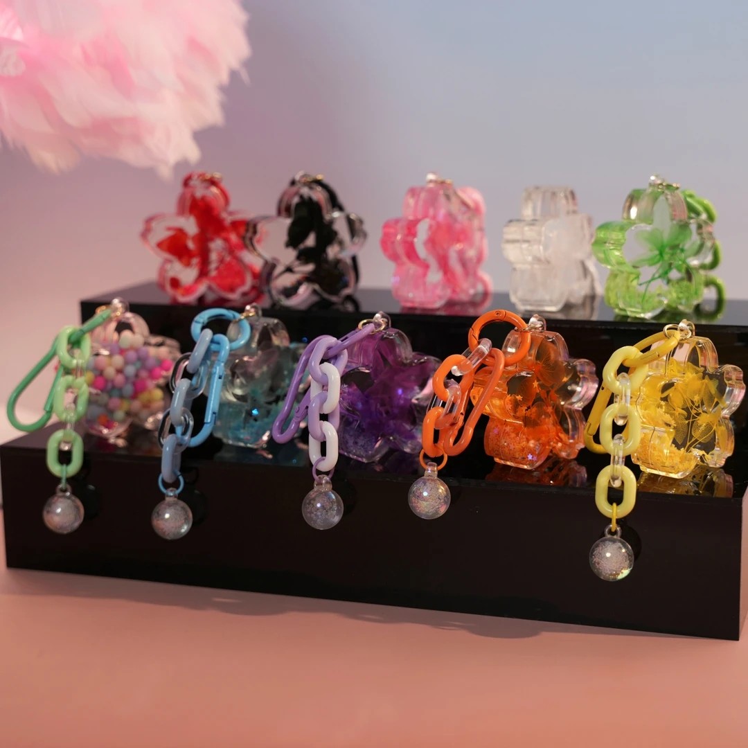 【30成团2拆】天选色【干花小樱花挂饰】10色桌面摆件入油流沙品