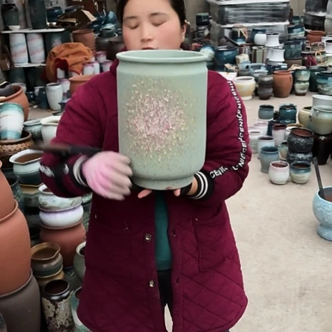 口20高30瑕疵盆子。