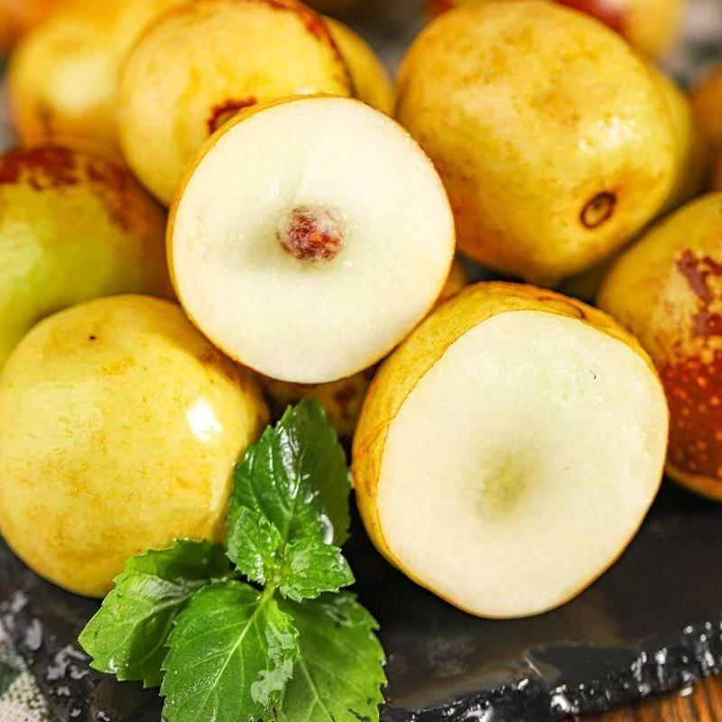 当季现摘大荔冬枣陕西大荔冬枣新鲜水果当季整箱盒装脆甜多汁冬枣