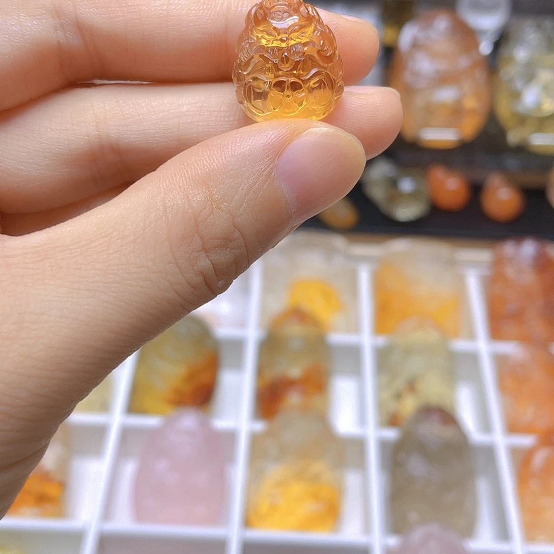 慧****银S925镶嵌颈饰紫晶水晶吊坠挂件吊坠