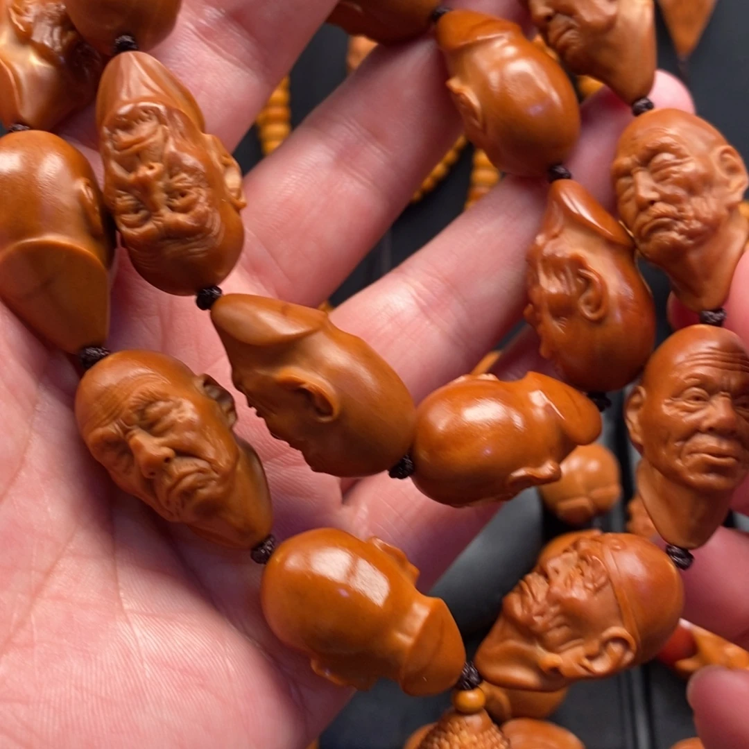 橄榄核手串罗汉手持
