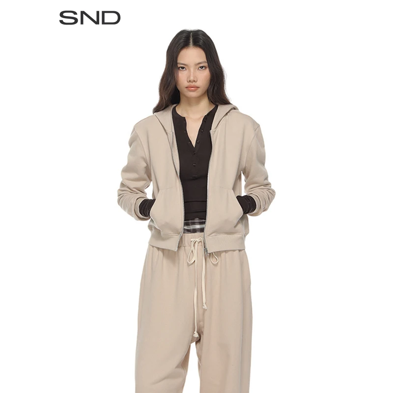 【SND CITY PROJECT 设计师品牌】SND PS25 拉链带帽卫衣