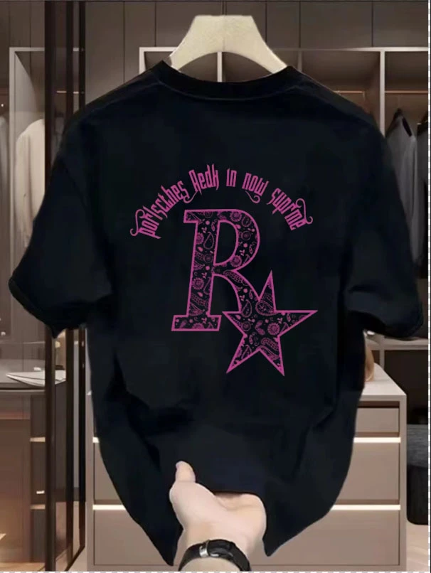 Oye【高级光变】早春新款纯棉短袖男女同款T恤春夏款休闲百搭半袖