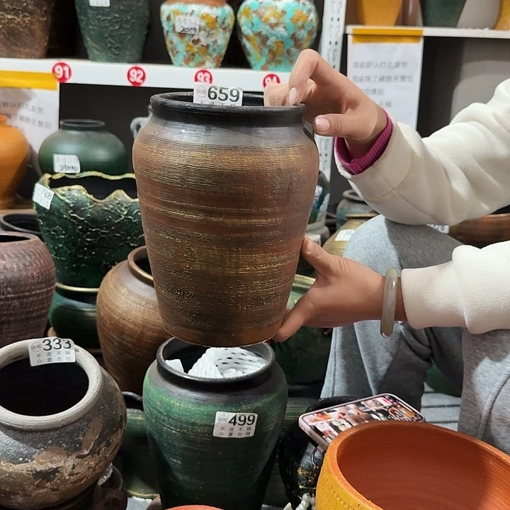 金色坛子659高度23口径14