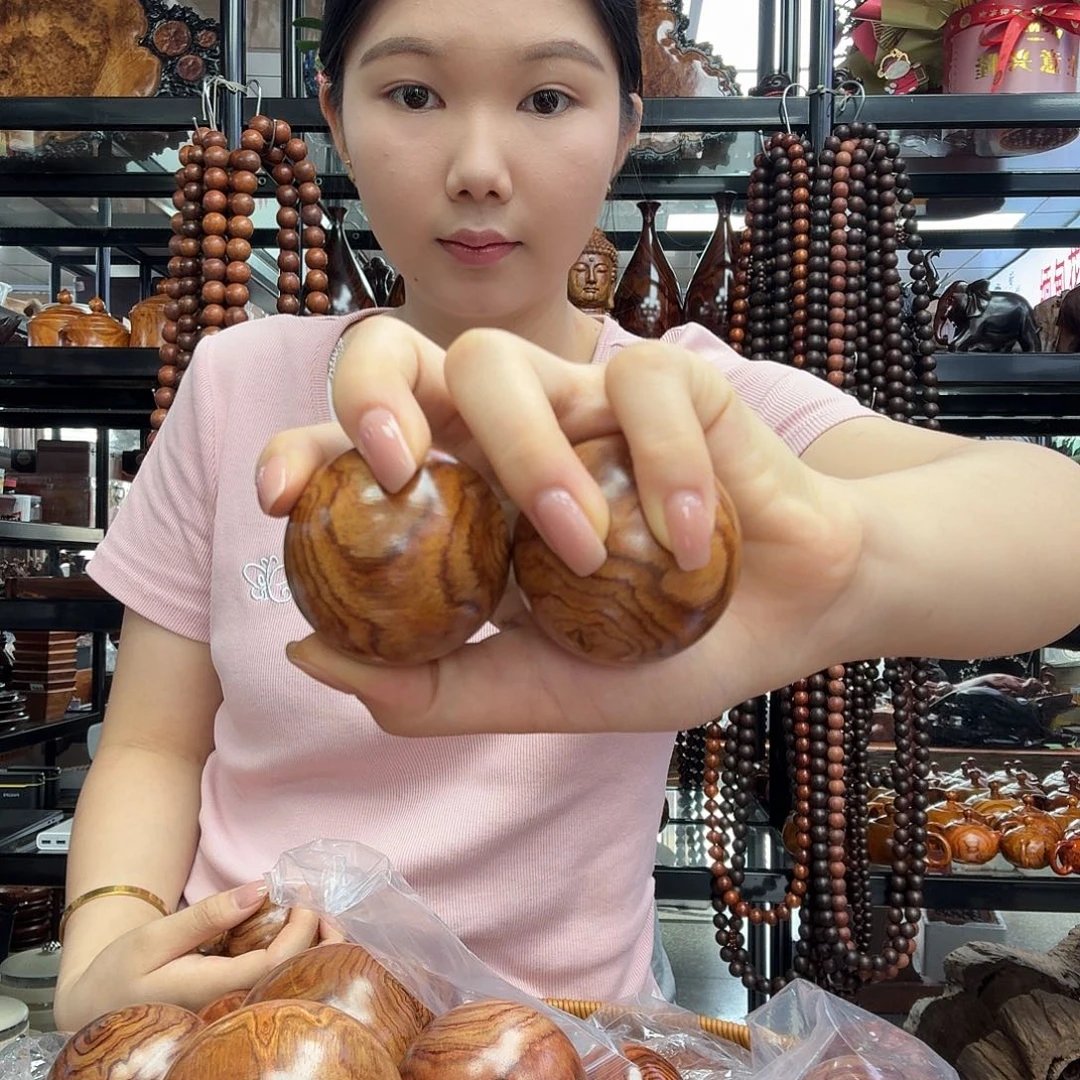 @**@越南黄花梨精美高级手球