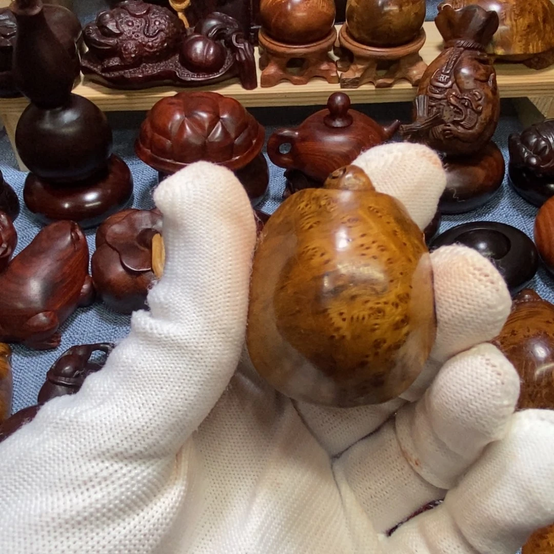 安***民手串/手链小叶紫檀嘛梨疙瘩乌龟