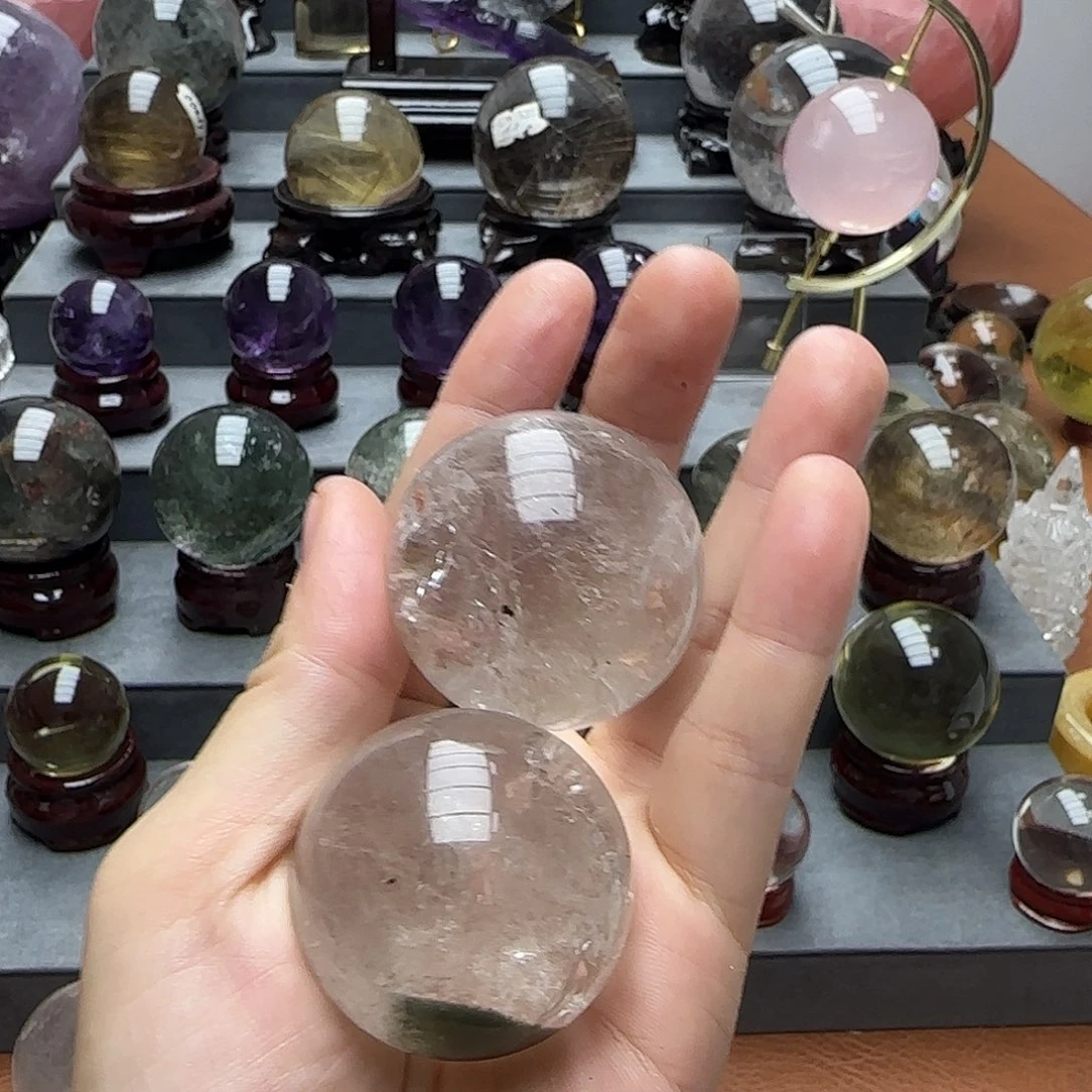 水晶未镶嵌摆件h446